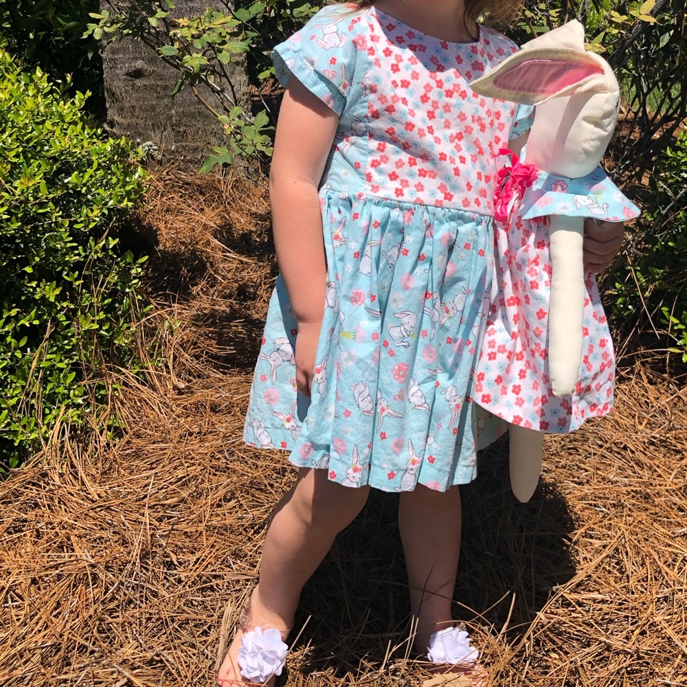 2T handmade Easter dress